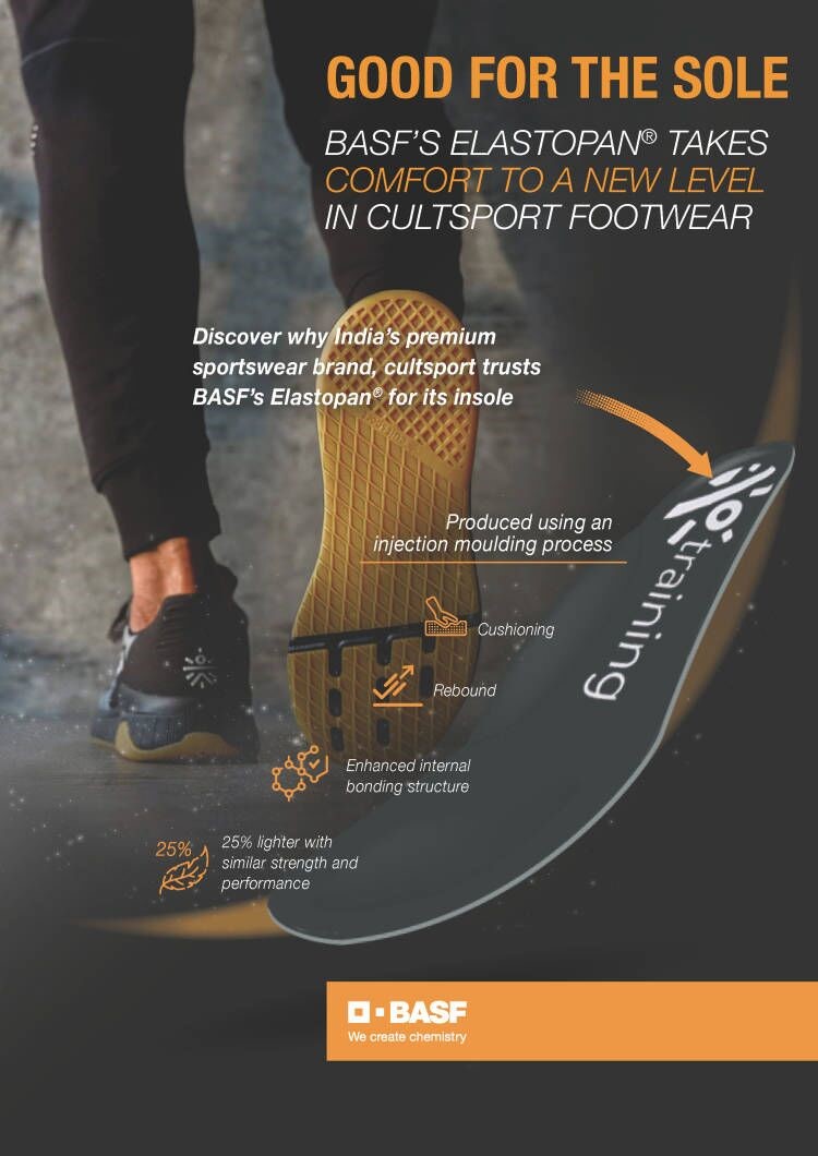 巴斯夫与 cultsport 强强联手，以 Elastopan? 打造更舒服的鞋履品牌